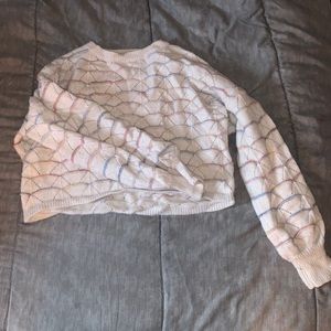 Debut tj Maxx white sweater
